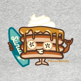 Banana Pancake Surfer T-Shirt